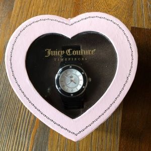 Juicy Couture watch-Black/stainless